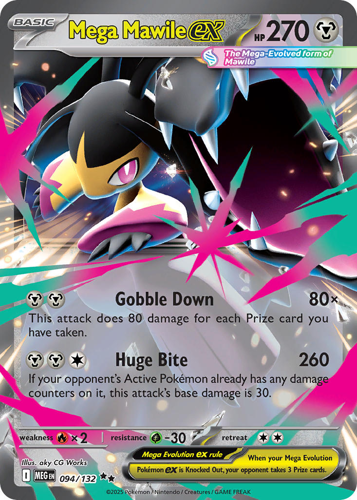 Mega Mawile ex - 094/132 (MEG) Double Rare