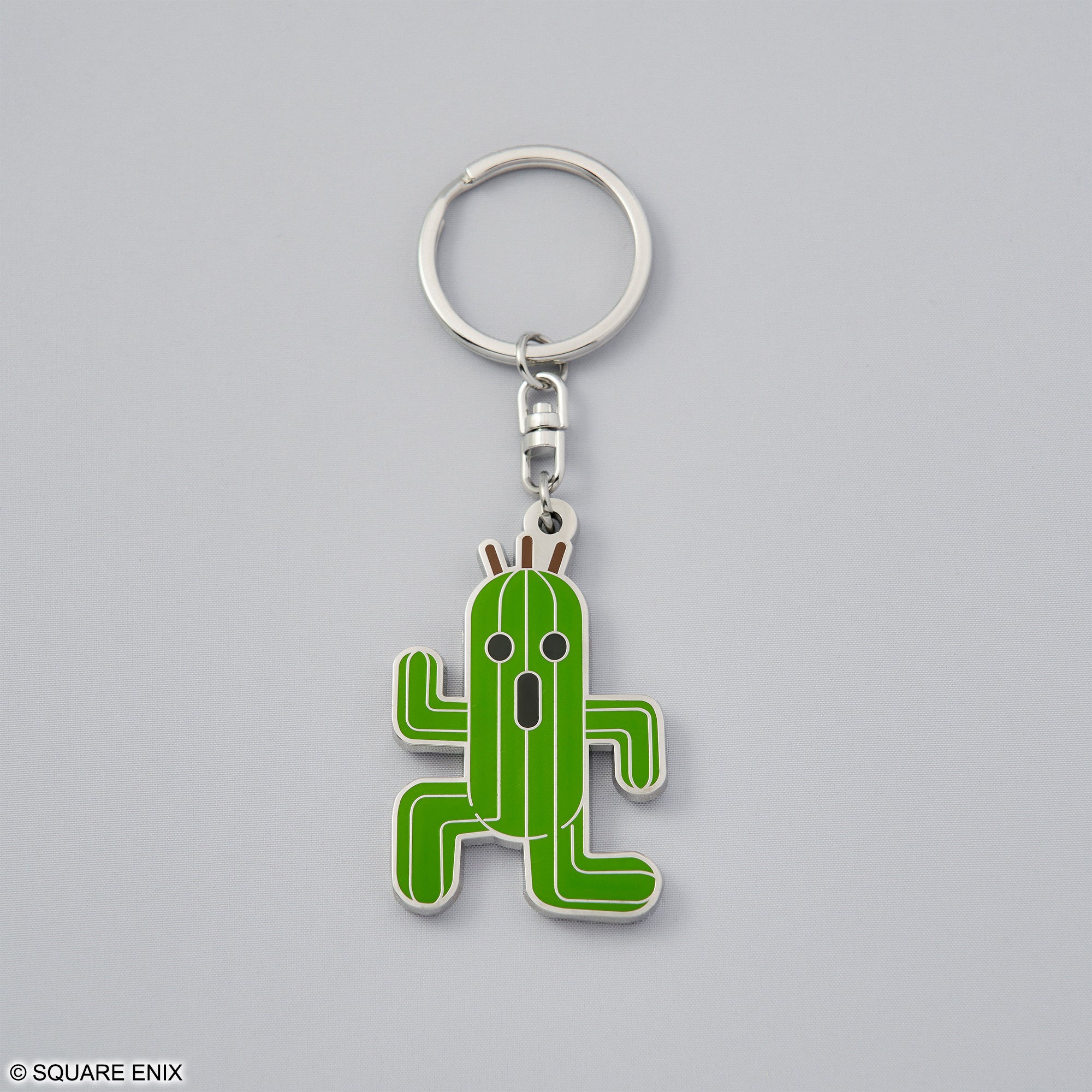 FINAL FANTASY Metal Keychain Cactuar
