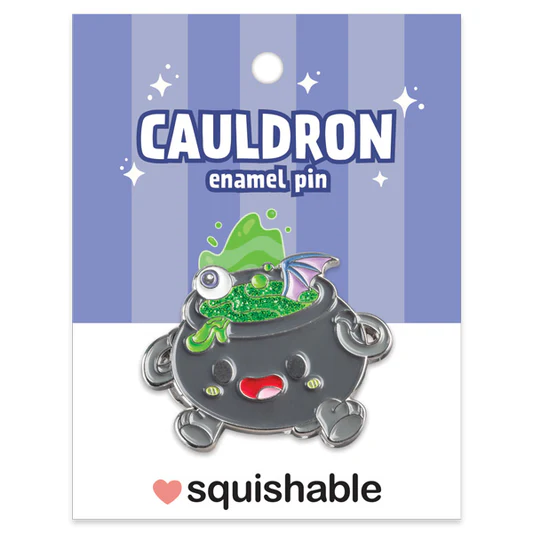 Squishable: Enamel Pin - Cauldron