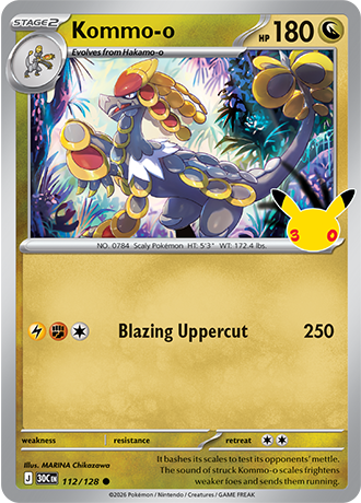 Kommo-o - 112/128 (30C) Common