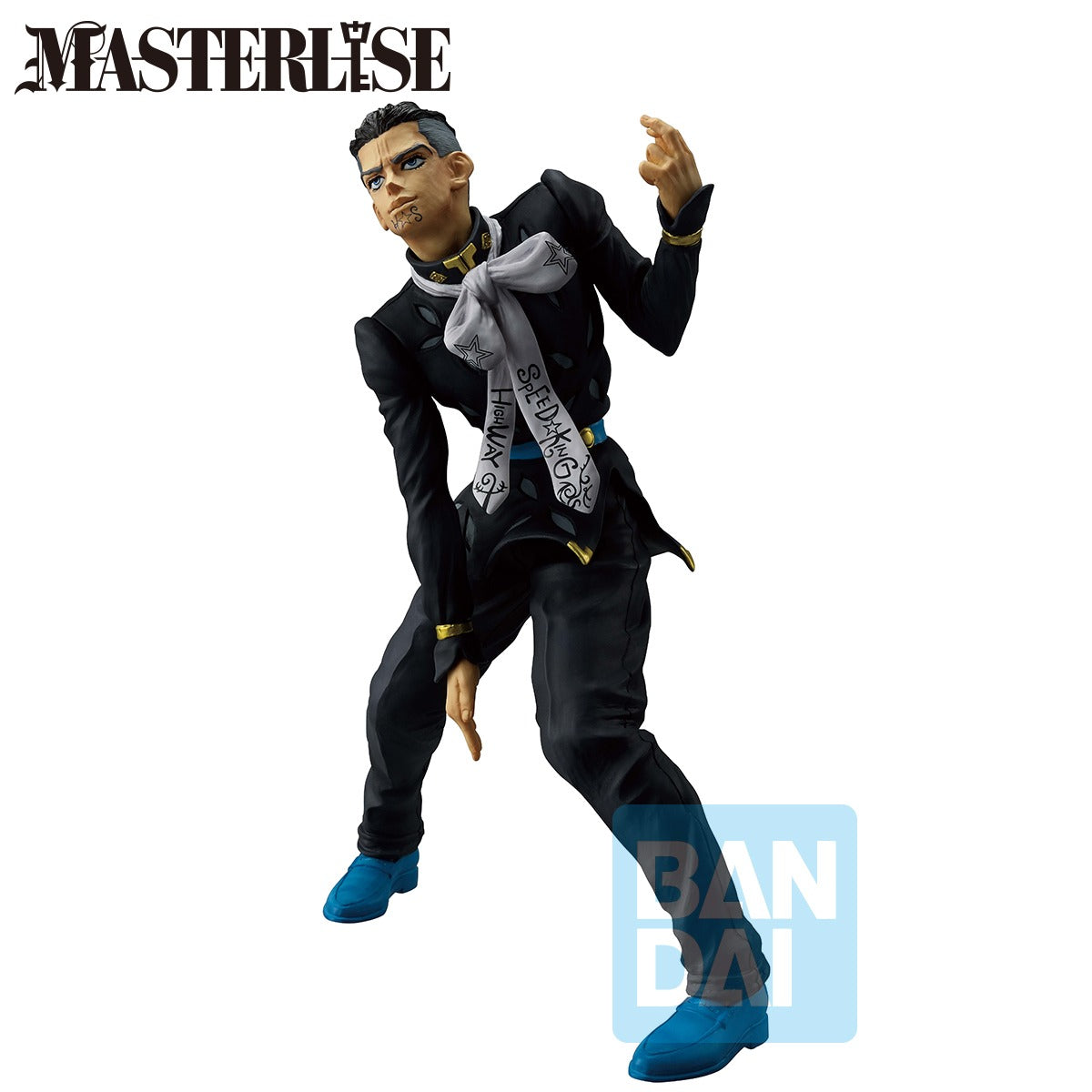 Bandai Spirits Ichibansho Masterlise Figure: JoJo's Bizarre Adventure: Diamond Is Unbreakable - Yuya Fungami (-Stand Rush!-)