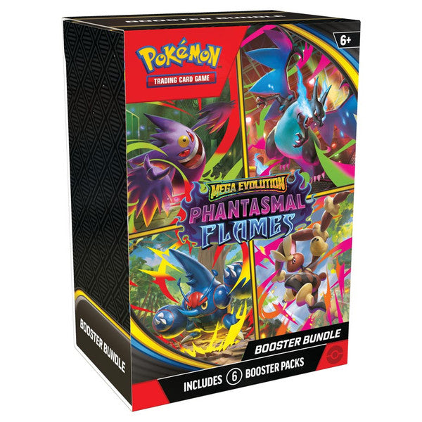 Pokemon TCG: ME02 Phantasmal Flames - Booster Bundle