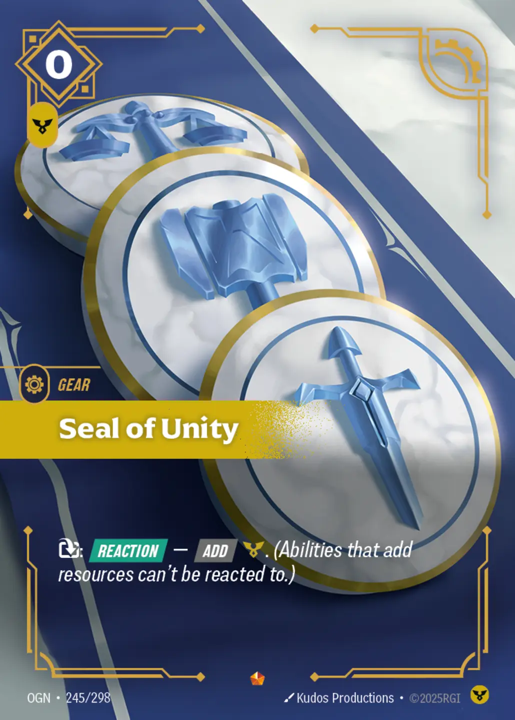 Seal of Unity - 245/298 (OGN) Epic