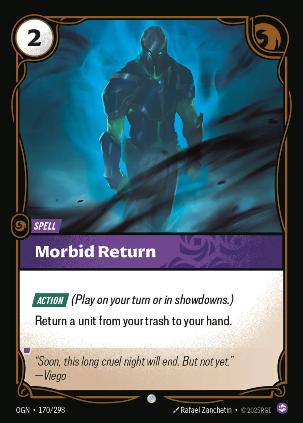Morbid Return - 170/298 (OGN) Common