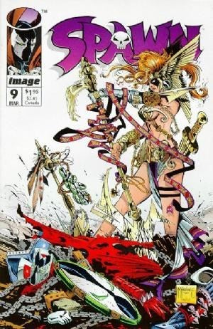 Spawn (1992 Series) #9 (9.4) 1st App of Angela, Cogliostro, Medieval S