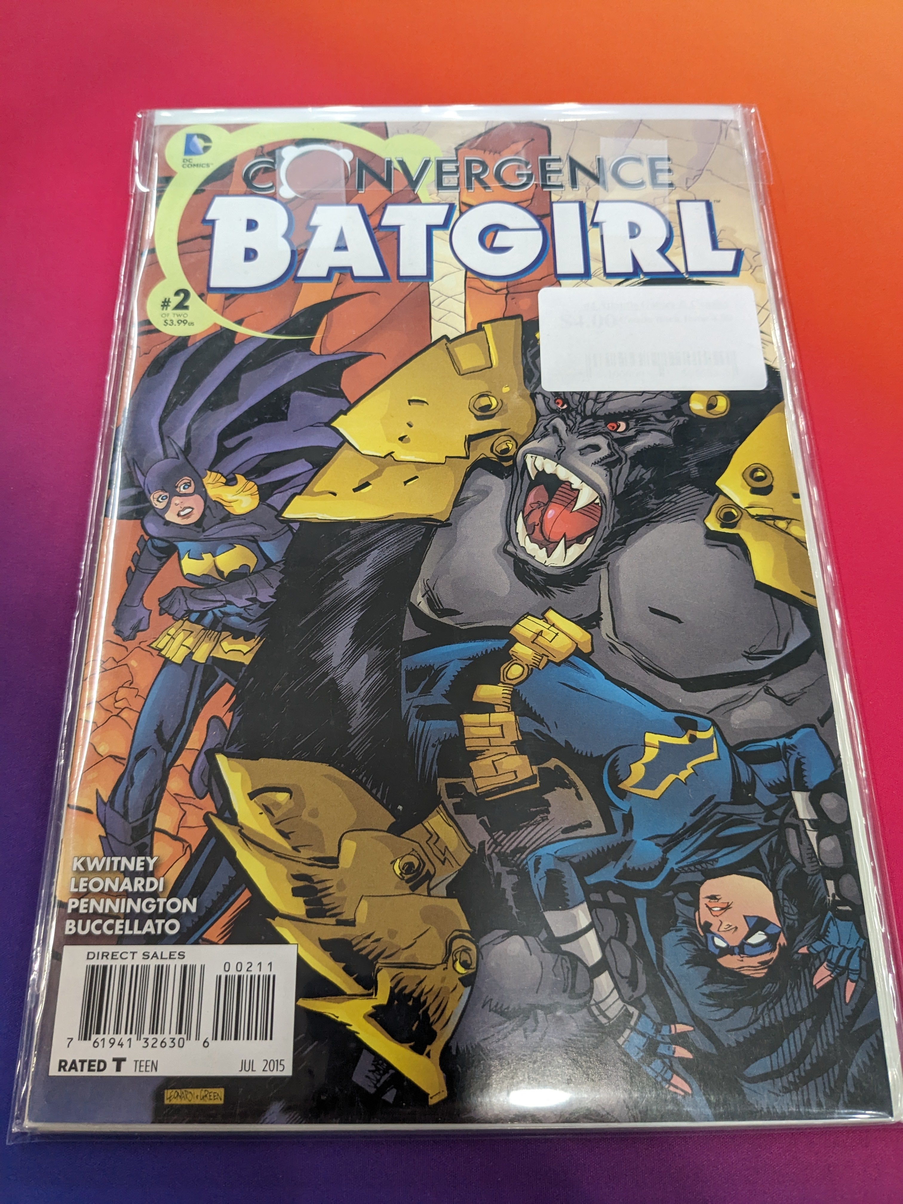 Convergence: Batgirl Cover A/B #1-2 Bundle (Complete)