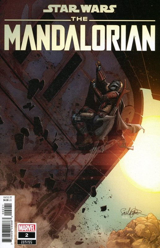 Star Wars: The Mandalorian (2022 Series) #2 (9.8) 1:25 Salvador Larroca Variant