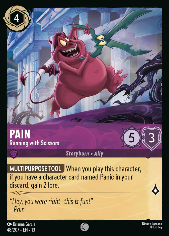 Pain - Running with Scissors (048/204 - Attack of the Vine!) Common