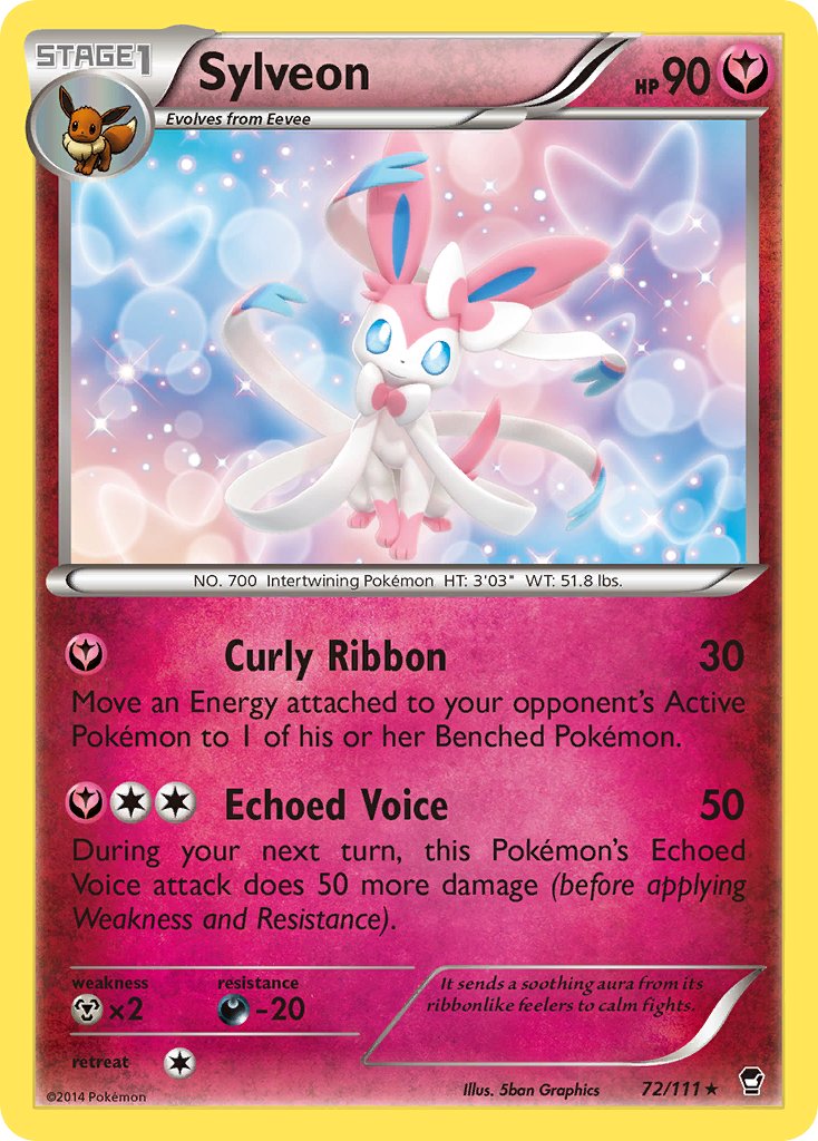 Sylveon - 072/111 (FFI) Rare - Near Mint