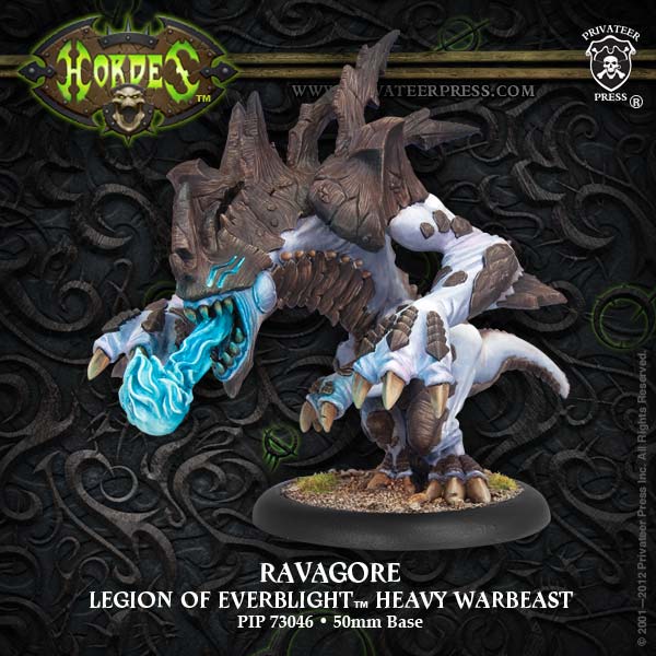 Hordes: Legion - Carnivean / Ravagore / Scythean, Heavy Warbeast (Plastic)