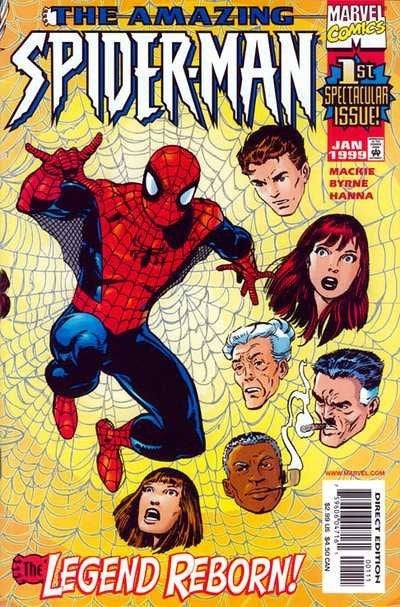 The Amazing Spider-Man (1999 Series) #1 (9.6)