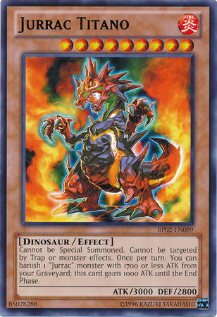 Jurrac Titano (Mosaic Rare) (BP02-EN089) Mosaic Rare - Near Mint Unlimited