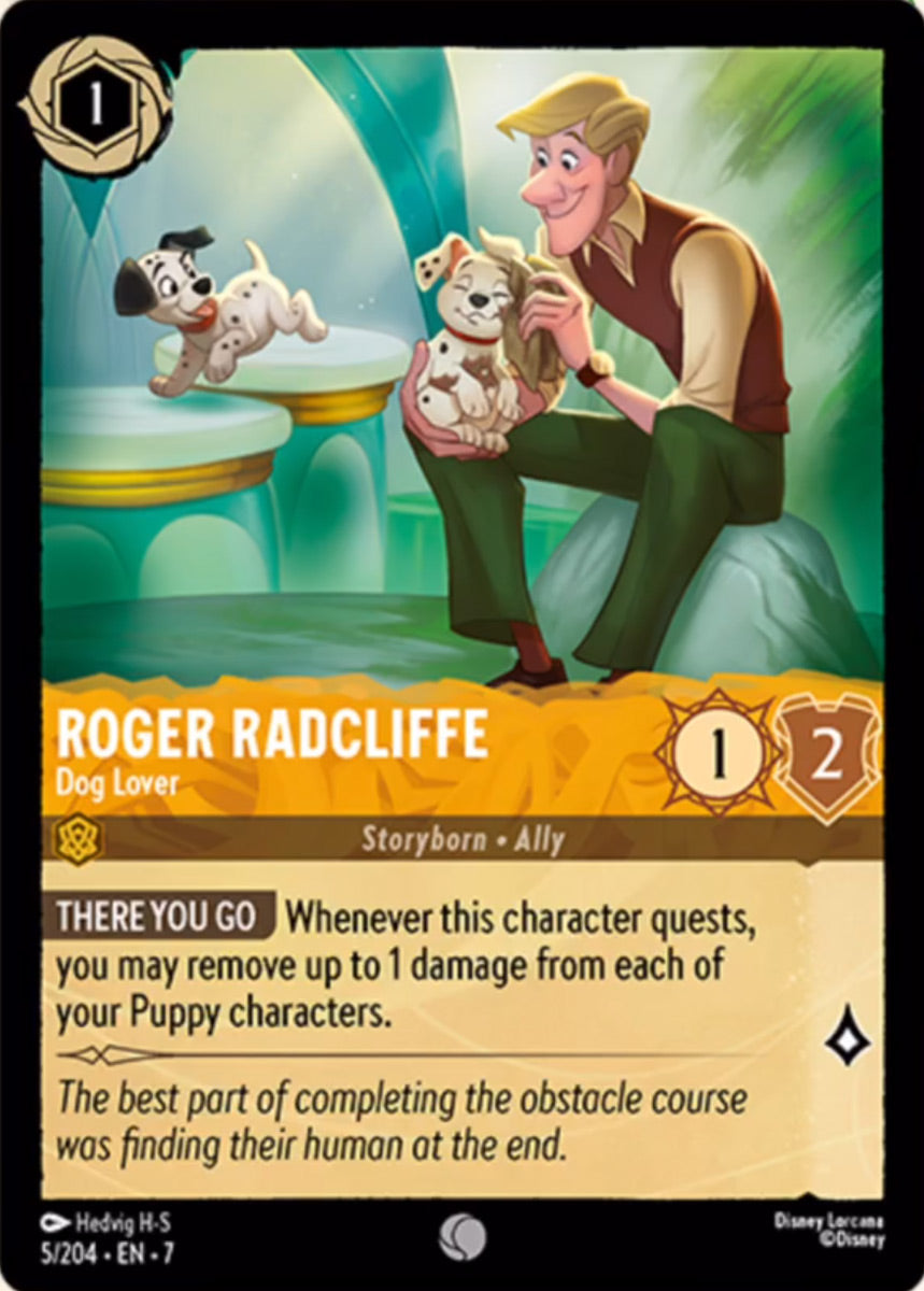 Roger Radcliffe - Dog Lover (Archazia's Island - 005/204) Common