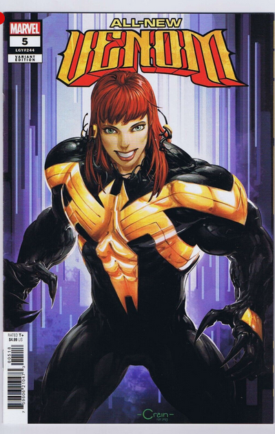 ALL-NEW VENOM #5 CLAYTON CRAIN SUSPECT SURPRISE VARIANT
