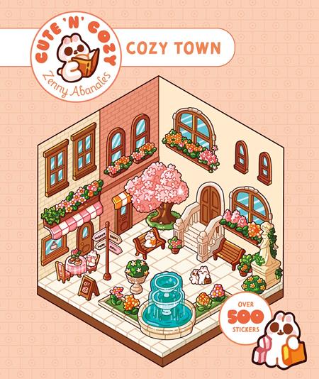 CUTE N COZY STICKER THERAPY TP CUTE N COZY TOWN