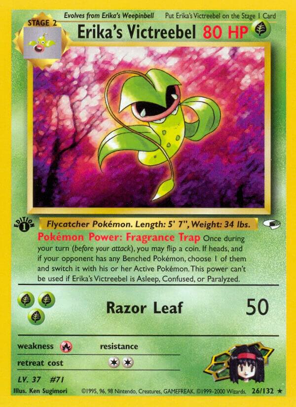 Erika's Victreebel - 26/132 (G1) Rare - Light Play Unlimited