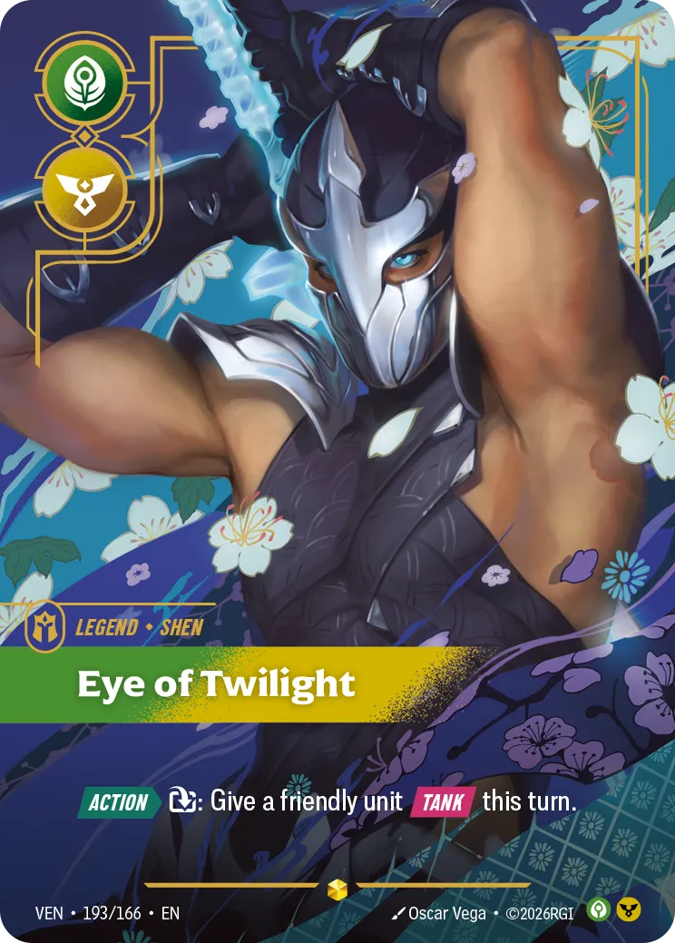 Shen - Eye of Twilight (Overnumbered) - 193/166 (VEN) Rare