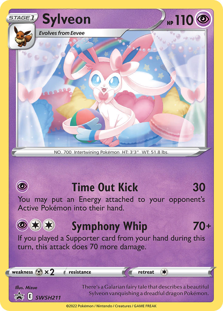 Sylveon - SWSH211 (SWSH:PR) Promo - Near Mint Holofoil