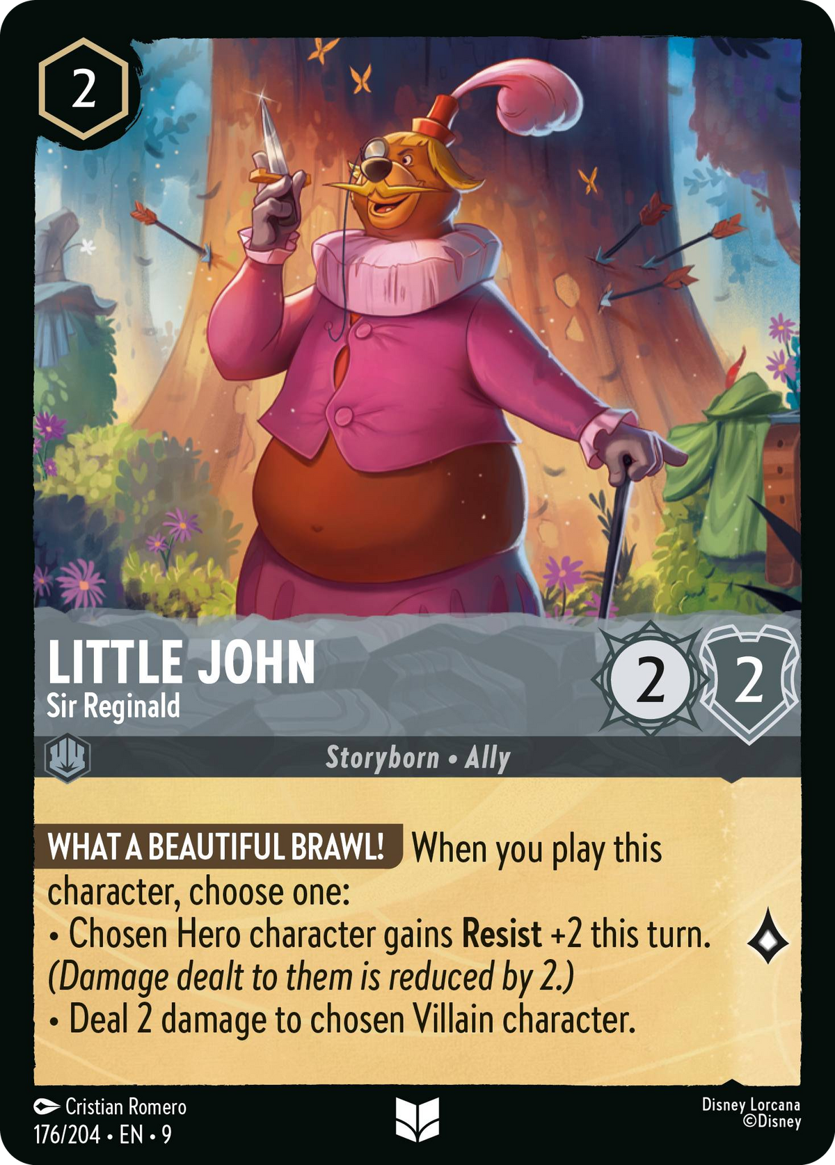 Little John - Sir Reginald (176/204 - Fabled) Uncommon