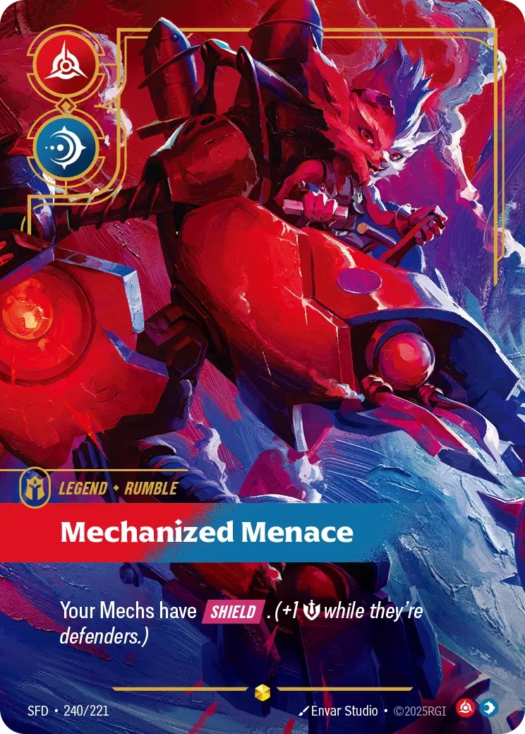Rumble - Mechanized Menace (Overnumbered) - 240/221 (SFD) Showcase