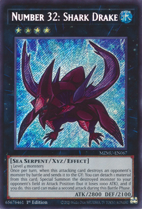 Number 32: Shark Drake (MZMU-EN067)