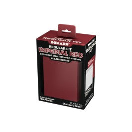 Gatherers' Tavern: Domaru Standard Sleeves - Imperial Red
