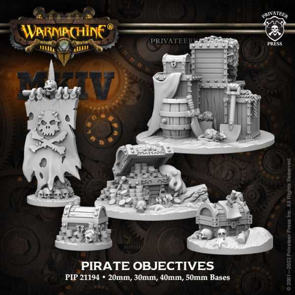 Warmachine MKIV (PIP 21194): Pirate Objectives