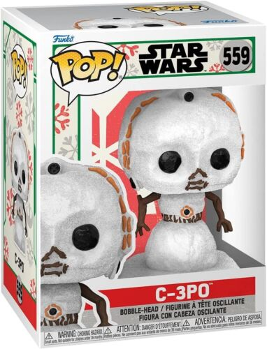 POP Figure: Star Wars Holiday #0559 - C-3PO (Snowman)