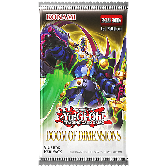 yugioh dimension cards Yu-Gi-Oh!: Doom of Dimensions Activate this card by targeting 1 face Dimension Fusion (25th Anniversary) [IOC-EN094]
