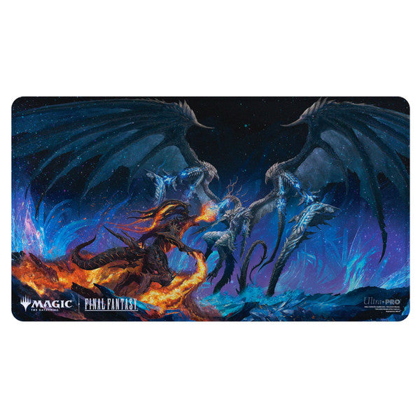 Ultra-PRO: Holofoil Playmat - MTG: Final Fantasy - Ifrit & Bahamut