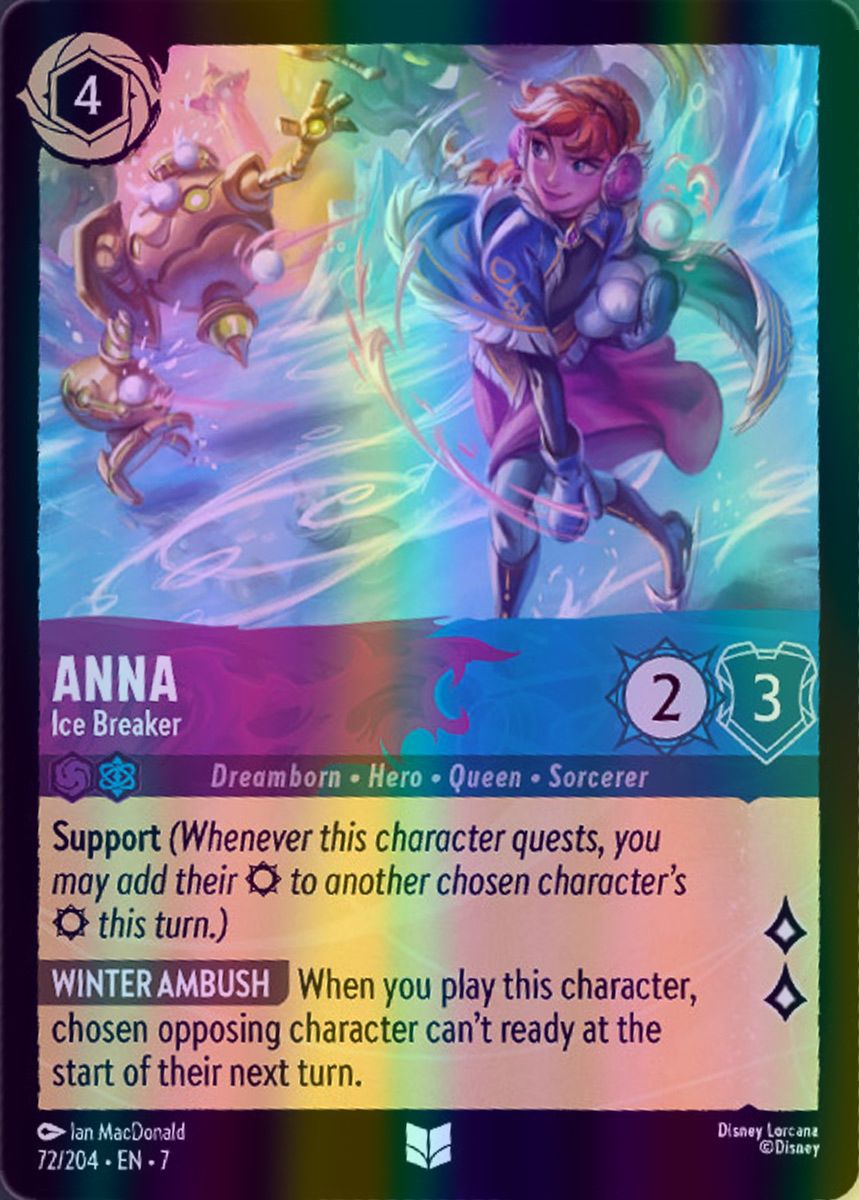 Anna - Ice Breaker (Archazia's Island - 072/204) Uncommon