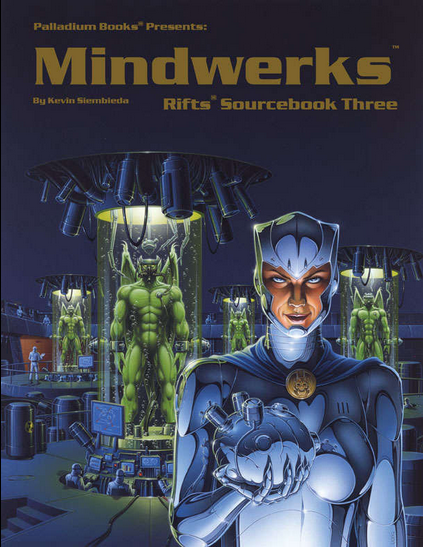 Palladium Fantasy RPG Book 3: Mindwerks - Rifts Sourcebook (USED)
