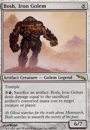 Bosh, Iron Golem (MRD-R-FOIL)