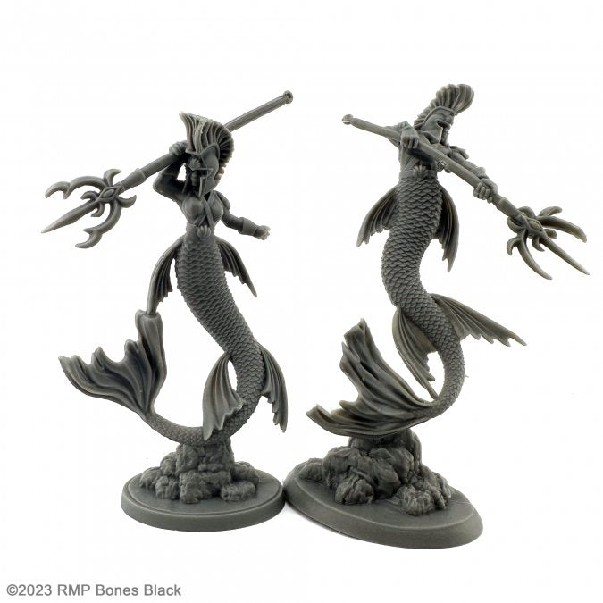 Bones Black 20611: Merfolk Royal Guards (2)