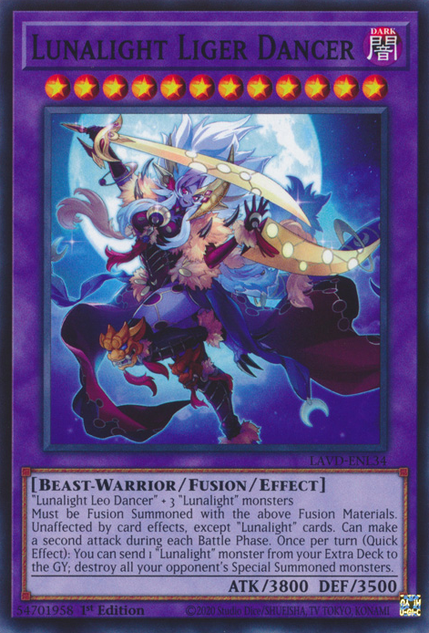 Lunalight Liger Dancer (LAVD-ENL34)