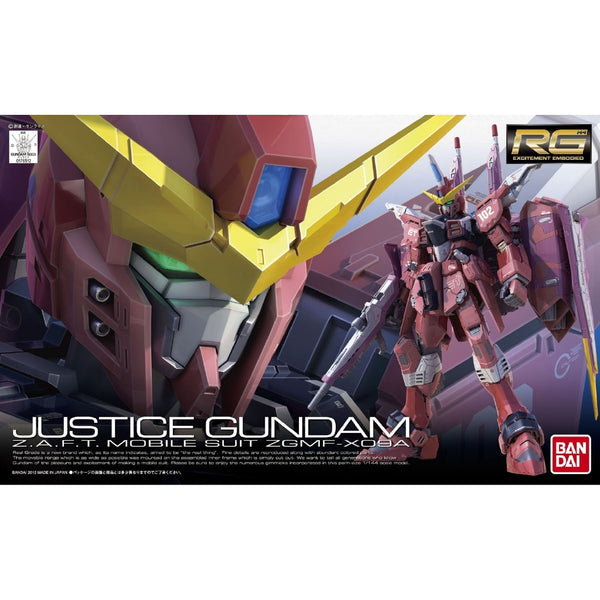 1/144 (RG): Gundam SEED - #09 Justice Gundam Z.A.F.T. Mobile Suit ZGMF-X09A