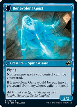 Malevolent Hermit//Benevolent Geist (MID-R)