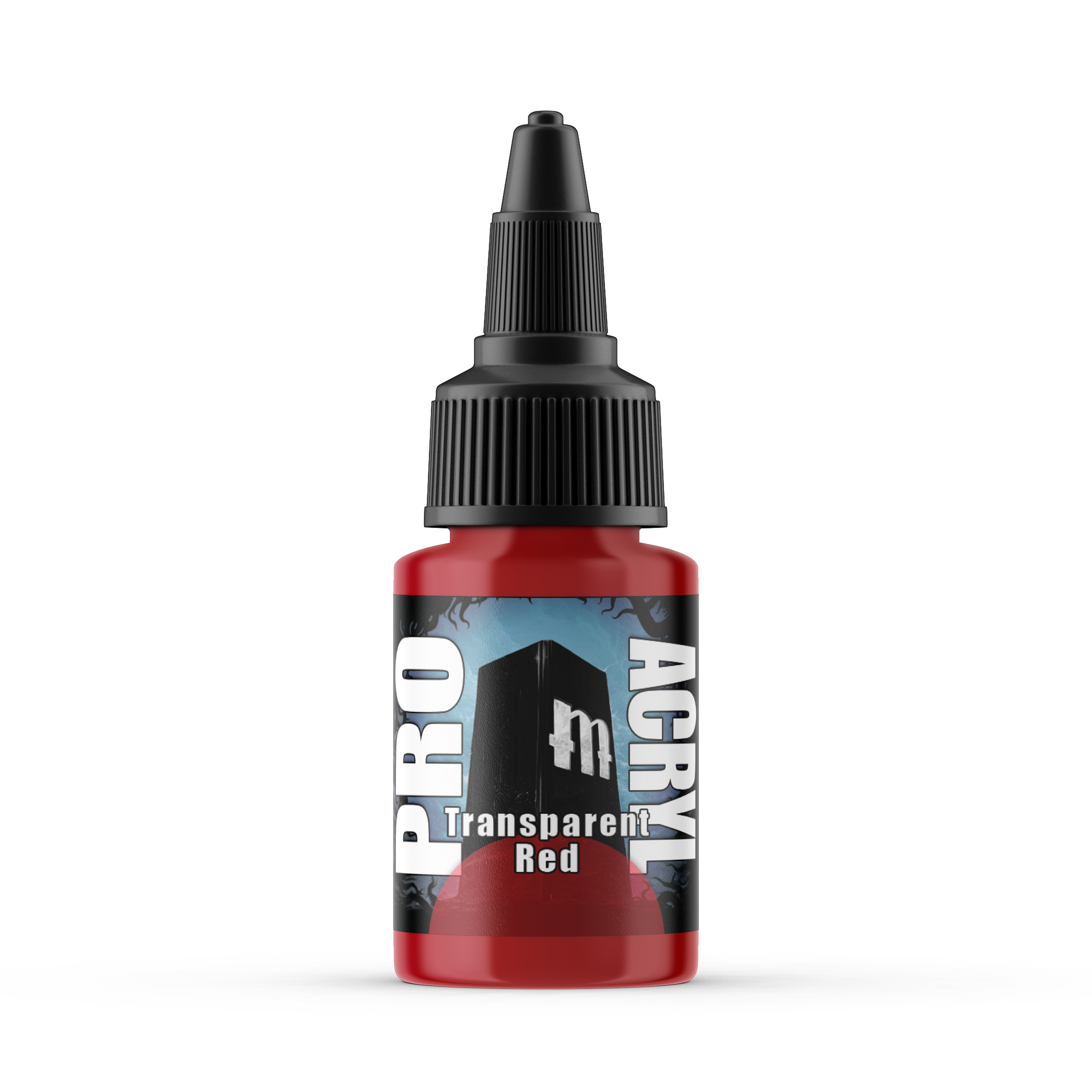 Monument Hobbies: PRO Acryl - 047 Transparent Red (22mL)