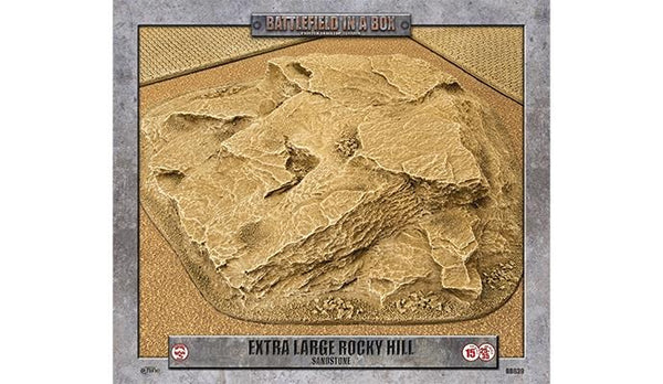 Battlefield in a Box (BB639) - Extra Large Rocky Hill: Sandstone