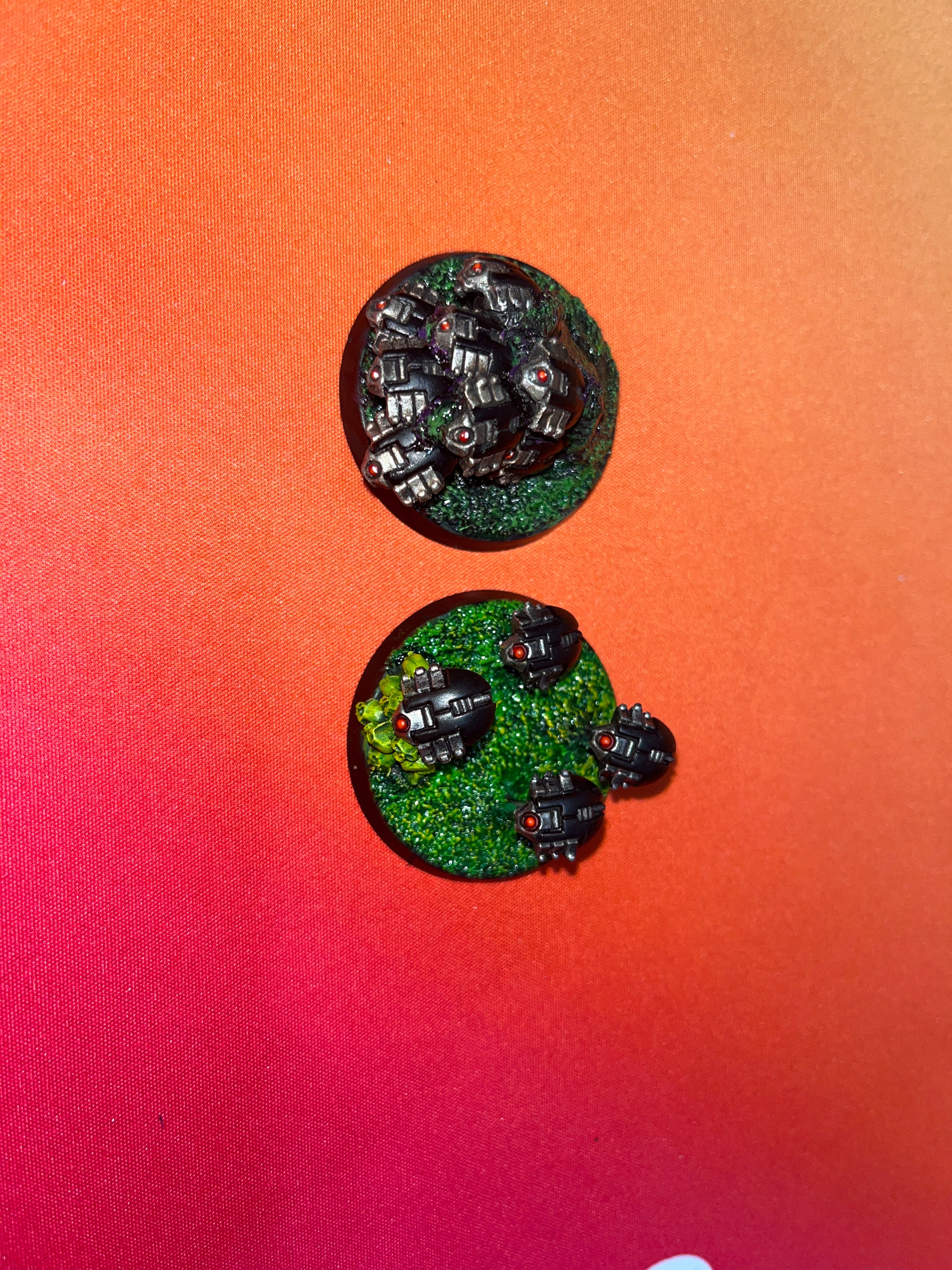 40K: Necron Scarab Swarms 2 Models (USED)