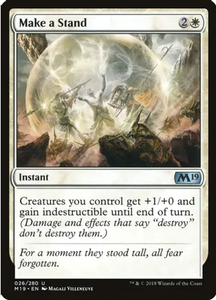 Make a Stand (M19-U)