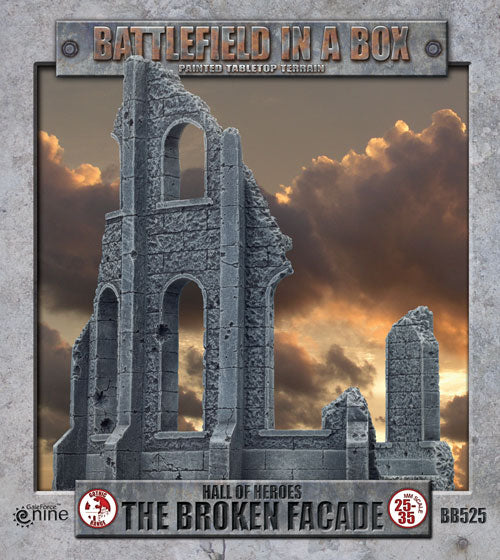 Battlefield in a Box (BB525) - Hall of Heroes: The Broken Facade (25-35mm)