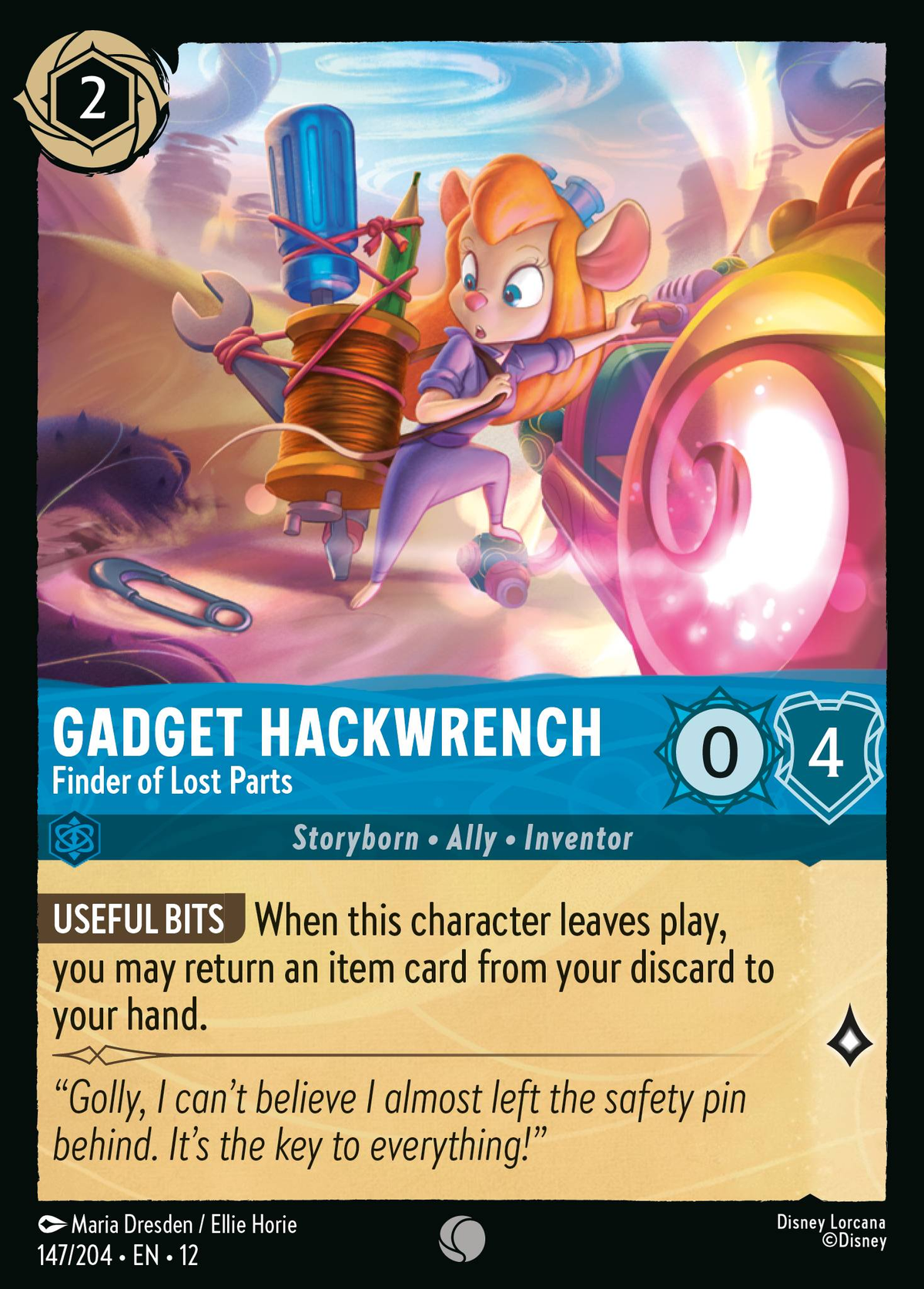 Gadget Hackwrench - Finder of Lost Parts (147/204 - Wilds Unknown) Common