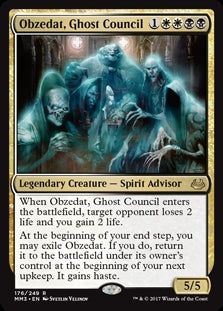 Obzedat, Ghost Council (MM3-R)