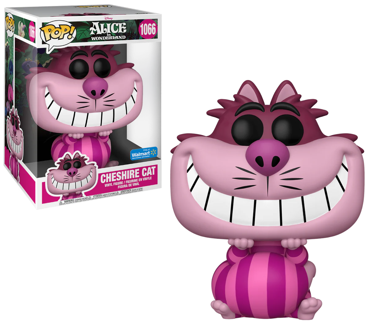 POP Figure (10 inch): Disney Alice in Wonderland #1066 - Cheshire Cat (Walmart)