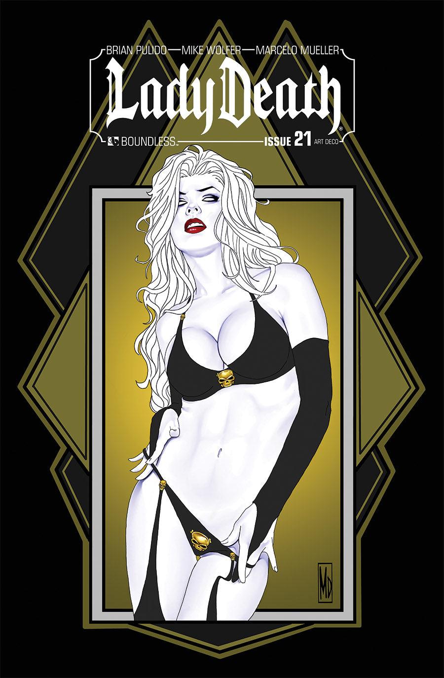 LADY DEATH (2010) ART DECO E BAG SEC (5CT) (MR)