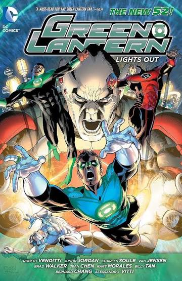 GREEN LANTERN LIGHTS OUT TP - N52 (USED)