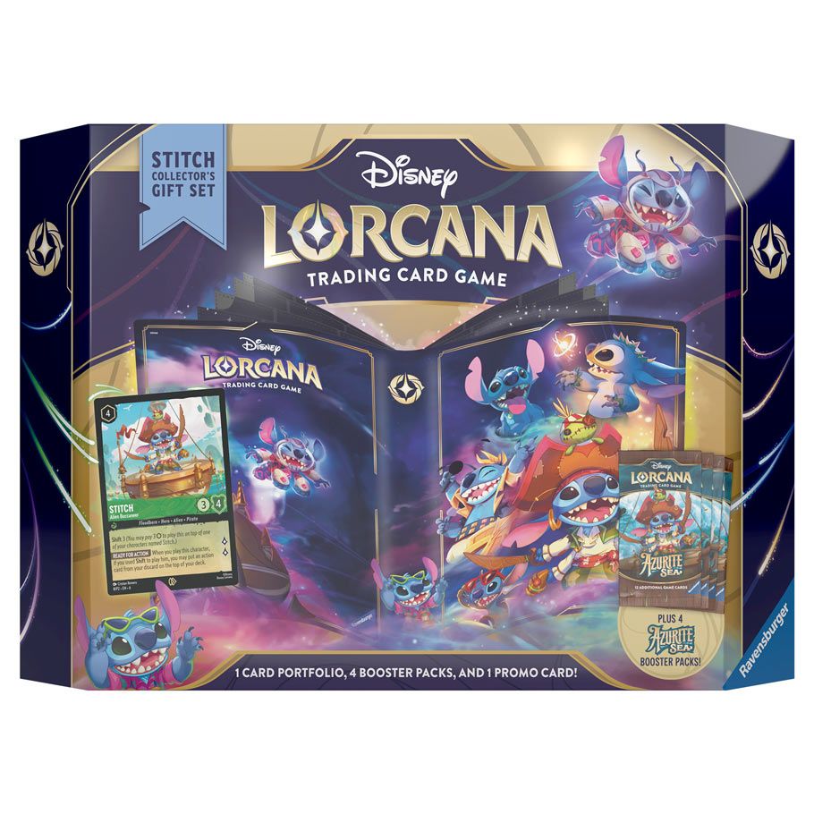 Disney Lorcana: Stitch Collector's Gift Set - Azurite Sea Disney Lorcana: Stitch Collector's Gift Set - Azurite Sea