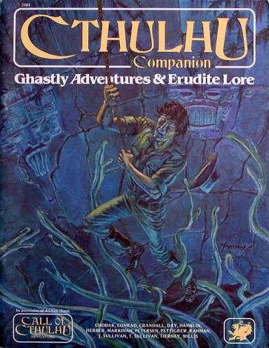 Call of Cthulhu RPG: Cthulhu Companion Ghastly Adventures & Erudite Lore (USED) 1983 Chaosium
