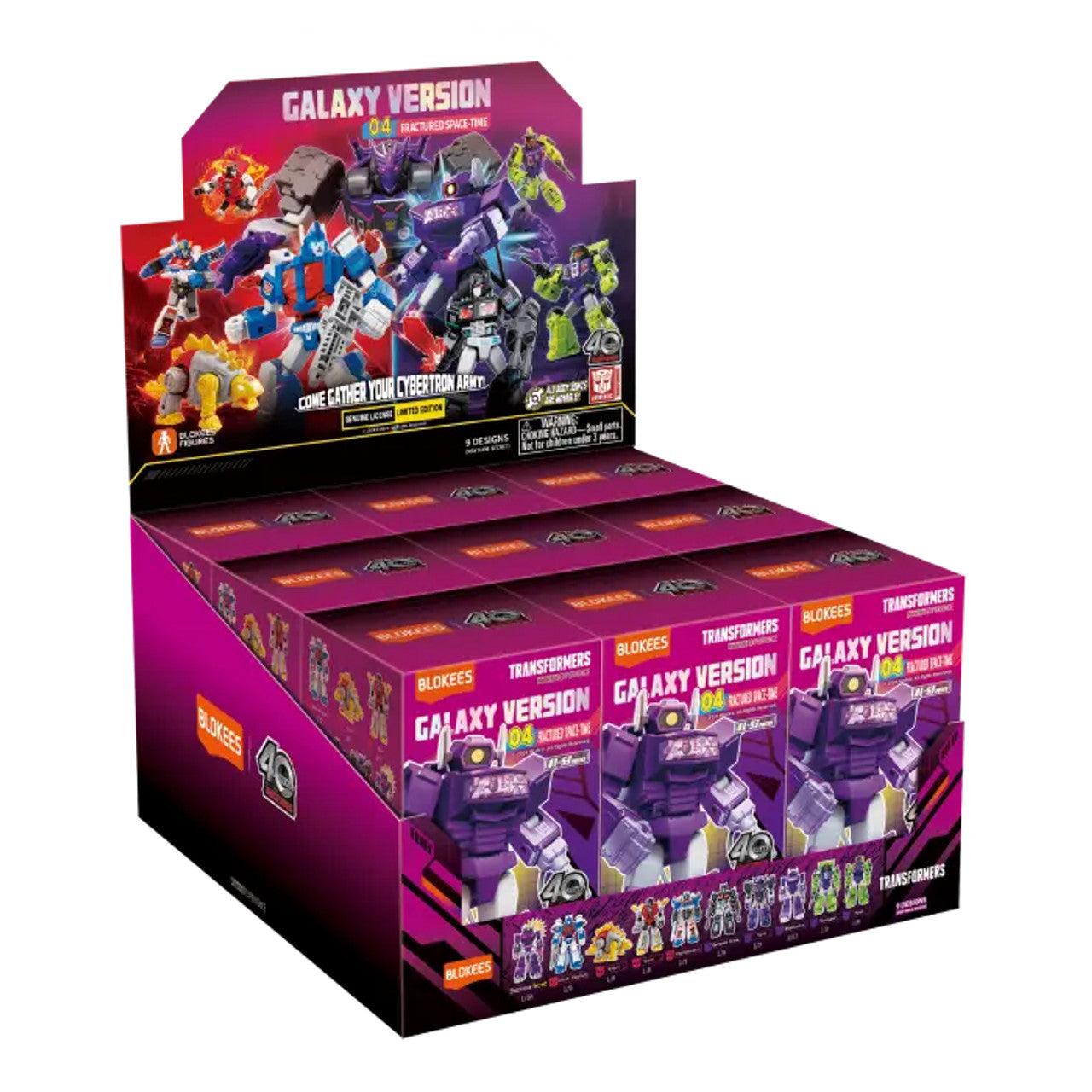 Blokees: Transformers - Galaxy Version 04 Fractured Space-Time BLIND BOX